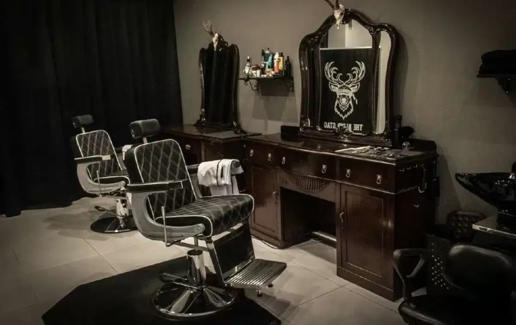 barber shop vintage arredamento e layout